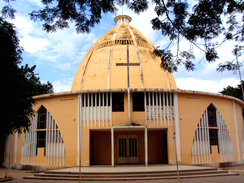 Illustration for article titled These Modernist African Churches Look Like Spaceports